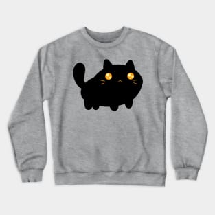 Silly Black Cat Crewneck Sweatshirt